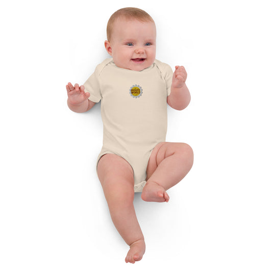 The Groove Worlds Organic cotton baby bodysuit